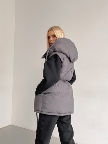 Жилет с капюшоном - Основные контакты 