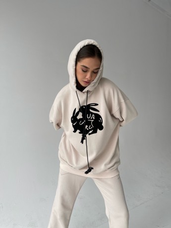 Худи трехнитка Premium - Основные контакты 