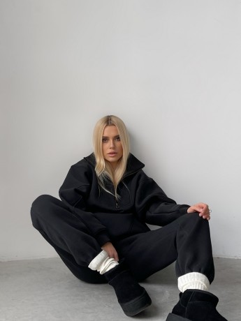 Костюм на флісі half zip графіт - Основні контакти 