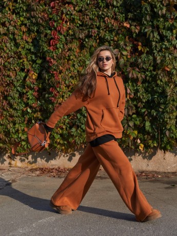 Костюм на флісі з каптуром ірис - Основні контакти 