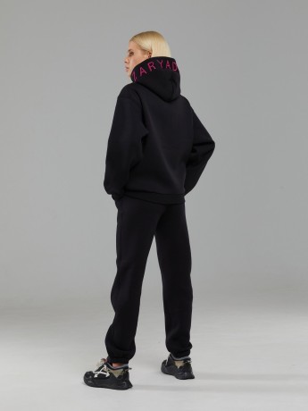 Костюм з блискавкою на флісі чорний - Основні контакти 