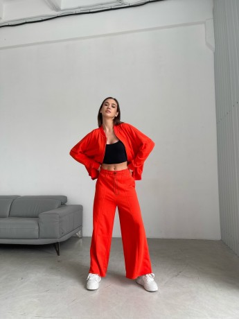 Брюки culotte трехнитка Premium - Основные контакты 