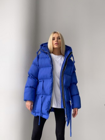 Пуховик с капюшоном - Основные контакты 