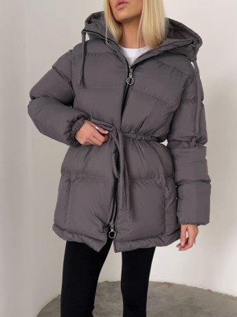 Пуховик з капюшоном - Основные контакты 