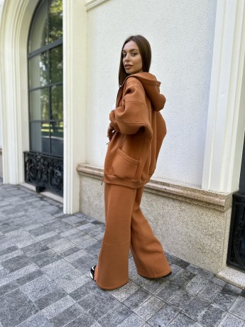 Костюм Zip-up на флисе ирис - Основные контакты 