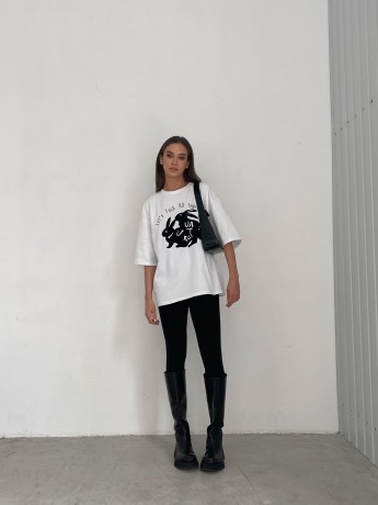 Футболка с кроликами - Основные контакты 